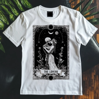 Pánské tričko - The Lovers – Milenci – Tarot – Velká arkána