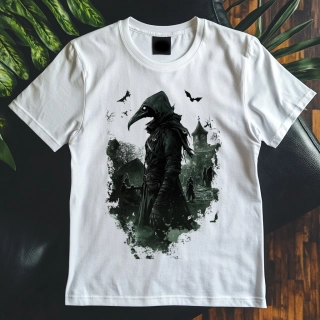 Dámské tričko - Poslední Ochránce – Plague Doctor - Morový Doktor