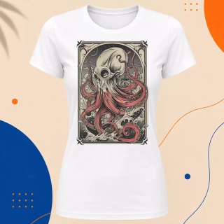 Dámské tričko - The Creepy Octopus